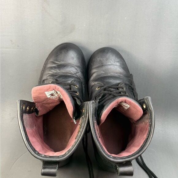 Chippewa leather Logger lace up boots men size 9 Wide - Picture 7 of 9